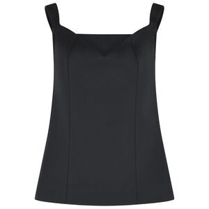 Róhe Black Viscose Top Women